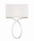 Load image into Gallery viewer, Crystorama - BRK-A3702-PN - Two Light Wall Sconce - Brinkley - Polished Nickel