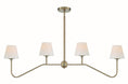 Load image into Gallery viewer, Crystorama - KEE-A3004-VG - Four Light Chandelier - Keenan - Vibrant Gold