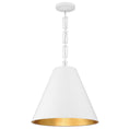Load image into Gallery viewer, Crystorama - 8687-MT-GA - Three Light Chandelier - Alston - Matte White / Antique Gold