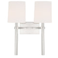 Load image into Gallery viewer, Crystorama - BRO-452-PN - Two Light Wall Sconce - Bromley - Polished Nickel