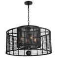 Load image into Gallery viewer, Crystorama - JAY-A5004-MK - Four Light Chandelier - Jayna - Matte Black