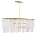 Load image into Gallery viewer, Crystorama - 398-GA - Eight Light Chandelier - Bleecker - Antique Gold