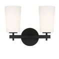 Load image into Gallery viewer, Crystorama - COL-102-BK - Two Light Wall Sconce - Colton - Black