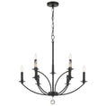 Load image into Gallery viewer, Crystorama - MIL-8009-BK - Nine Light Chandelier - Mila - Black