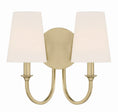 Load image into Gallery viewer, Crystorama - PAY-922-VG - Two Light Wall Sconce - Payton - Vibrant Gold