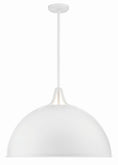Load image into Gallery viewer, Crystorama - SOT-18017-WH - Three Light Pendant - Soto - White