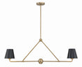 Load image into Gallery viewer, Crystorama - XAV-B9302-VG - Two Light Chandelier - Xavier - Vibrant Gold