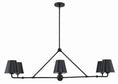 Load image into Gallery viewer, Crystorama - XAV-B9306-MK - Six Light Chandelier - Xavier - Matte Black