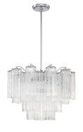 Load image into Gallery viewer, Crystorama - ADD-306-CH-CL - Six Light Chandelier - Addis - Polished Chrome