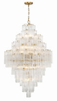 Load image into Gallery viewer, Crystorama - ADD-319-AG-CL - 20 Light Chandelier - Addis - Aged Brass