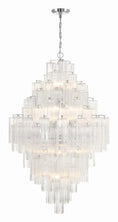 Load image into Gallery viewer, Crystorama - ADD-319-CH-CL - 20 Light Chandelier - Addis - Polished Chrome