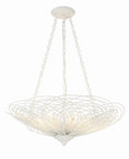 Load image into Gallery viewer, Crystorama - DOR-B7706-MT - Six Light Chandelier - Doral - Matte White