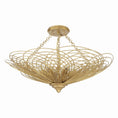 Load image into Gallery viewer, Crystorama - DOR-B7706-RG_CEILING - Six Light Semi Flush Mount - Doral - Renaissance Gold