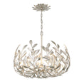 Load image into Gallery viewer, Crystorama - 566-SA - Five Light Chandelier - Broche - Antique Silver