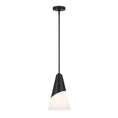 Load image into Gallery viewer, Crystorama - TOR-901-MK - One Light Pendant - Tori - Matte Black