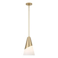 Load image into Gallery viewer, Crystorama - TOR-901-VG - One Light Pendant - Tori - Vibrant Gold