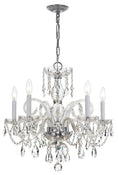 Load image into Gallery viewer, Crystorama - 1005-CH-CL-MWP - Five Light Chandelier - Traditional Crystal - Polished Chrome