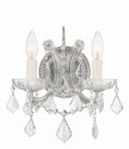 Load image into Gallery viewer, Crystorama - 4472-CH-CL-S - Two Light Wall Sconce - Maria Theresa - Polished Chrome