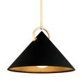Load image into Gallery viewer, Charm Pendant by Corbett Lighting - Gold Leaf Finish
