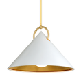 Load image into Gallery viewer, Charm Pendant by Corbett Lighting - Gold Leaf Finish