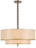 Load image into Gallery viewer, Crystorama - 9507-AB - Five Light Chandelier - Luxo - Antique Brass