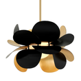 Load image into Gallery viewer, Ginger Chandelier by Corbett Lighting - Gold Leaf Finish