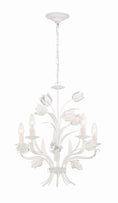 Load image into Gallery viewer, Crystorama - 4815-WW - Five Light Chandelier - Southport - Wet White