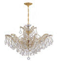 Load image into Gallery viewer, Crystorama - 4439-GD-CL-MWP - Six Light Chandelier - Maria Theresa - Gold
