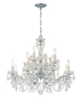 Load image into Gallery viewer, Crystorama - 4479-CH-CL-S - 12 Light Chandelier - Maria Theresa - Polished Chrome