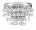 Load image into Gallery viewer, Crystorama - 132-CH - Two Light Wall Sconce - Calypso - Polished Chrome
