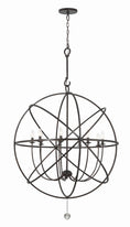Load image into Gallery viewer, Crystorama - 9229-EB - Nine Light Chandelier - Solaris - English Bronze