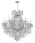 Load image into Gallery viewer, Crystorama - 4418-CH-CL-SAQ - 19 Light Chandelier - Maria Theresa - Polished Chrome