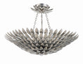 Load image into Gallery viewer, Crystorama - 517-SA_CEILING - Six Light Semi Flush Mount - Broche - Antique Silver
