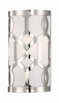 Load image into Gallery viewer, Crystorama - 2262-PN - One Light Wall Sconce - Jennings - Polished Nickel