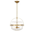 Load image into Gallery viewer, Denmar 4-Light Convertible Semi-Flush or Pendant