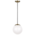 Load image into Gallery viewer, Leo - Hanging Globe Medium Pendant LED