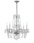 Load image into Gallery viewer, Crystorama - 5086-CH-CL-SAQ - Six Light Chandelier - Traditional Crystal - Polished Chrome