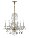 Load image into Gallery viewer, Crystorama - 5086-PB-CL-MWP - Six Light Chandelier - Traditional Crystal - Polished Brass