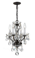 Load image into Gallery viewer, Crystorama - 5534-EB-CL-MWP - Four Light Mini Chandelier - Traditional Crystal - English Bronze