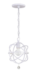 Load image into Gallery viewer, Crystorama - 9220-WW - One Light Pendant - Solaris - Wet White