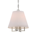 Load image into Gallery viewer, Crystorama - 2254-PN - Four Light Mini Chandelier - Westwood - Polished Nickel