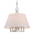 Load image into Gallery viewer, Crystorama - 2255-PN - Five Light Mini Chandelier - Westwood - Polished Nickel