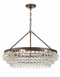 Load image into Gallery viewer, Crystorama - 275-VZ - Six Light Chandelier - Calypso - Vibrant Bronze