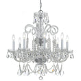 Load image into Gallery viewer, Crystorama - 5008-CH-CL-MWP - Eight Light Chandelier - Traditional Crystal - Polished Chrome