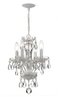 Load image into Gallery viewer, Crystorama - 5534-WW-CL-I - Four Light Mini Chandelier - Traditional Crystal - Wet White