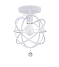Load image into Gallery viewer, Crystorama - 9220-WW_CEILING - One Light Semi Flush Mount - Solaris - Wet White