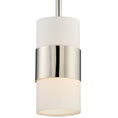 Load image into Gallery viewer, Crystorama - 290-PN - One Light Pendant - Grayson - Polished Nickel
