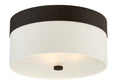 Load image into Gallery viewer, Crystorama - 293-DB - Three Light Flush Mount - Grayson - Dark Bronze