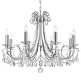 Load image into Gallery viewer, Crystorama - 6828-CH-CL-MWP - Eight Light Chandelier - Othello - Polished Chrome