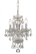 Load image into Gallery viewer, Crystorama - 5534-WW-CL-S - Four Light Mini Chandelier - Traditional Crystal - Wet White